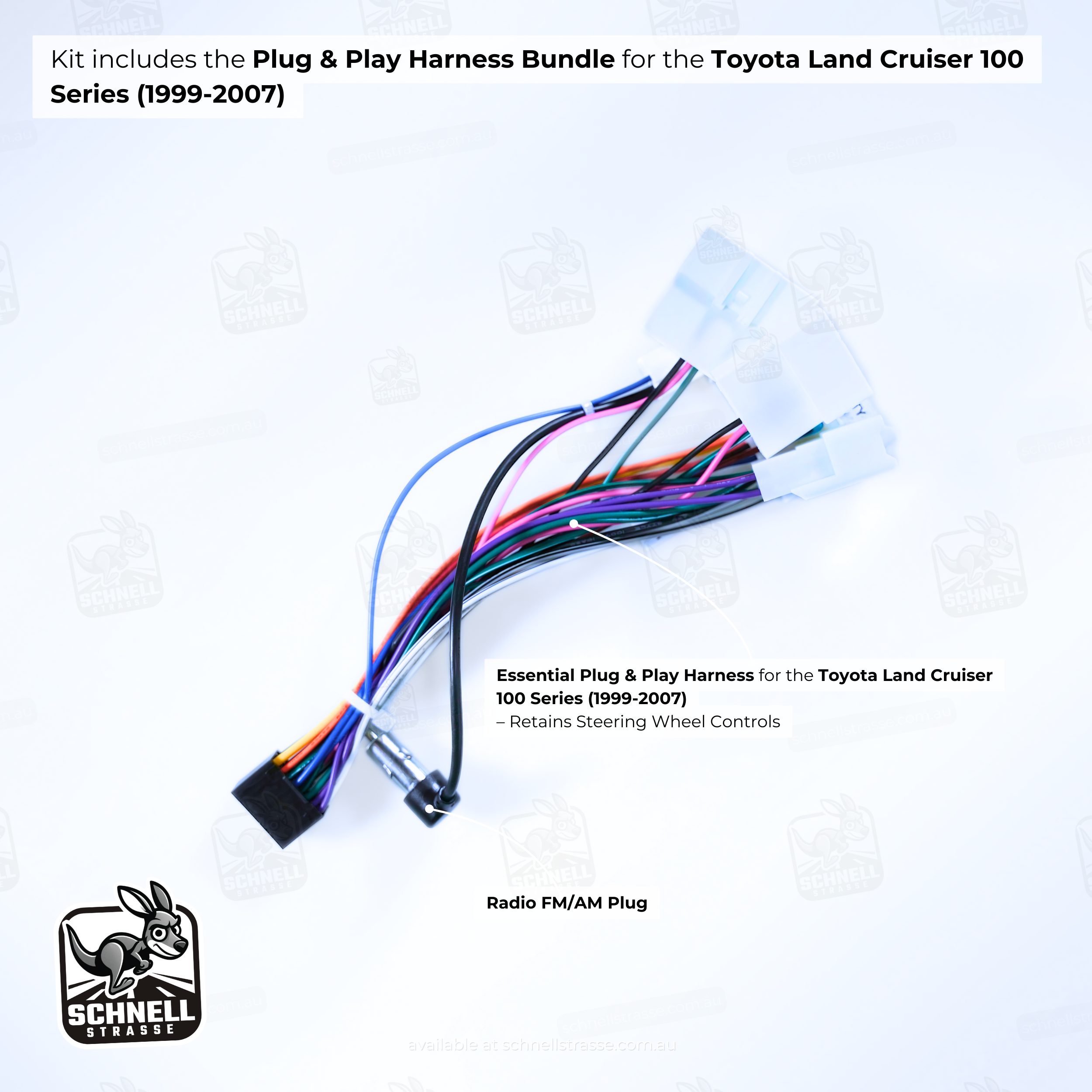 Toyota Land Cruiser 100 Series 13.3'' Head Unit Upgrade Kit (1999-2007) - Plug & Play with Apple CarPlay, Android Auto, and Touchscreen Display